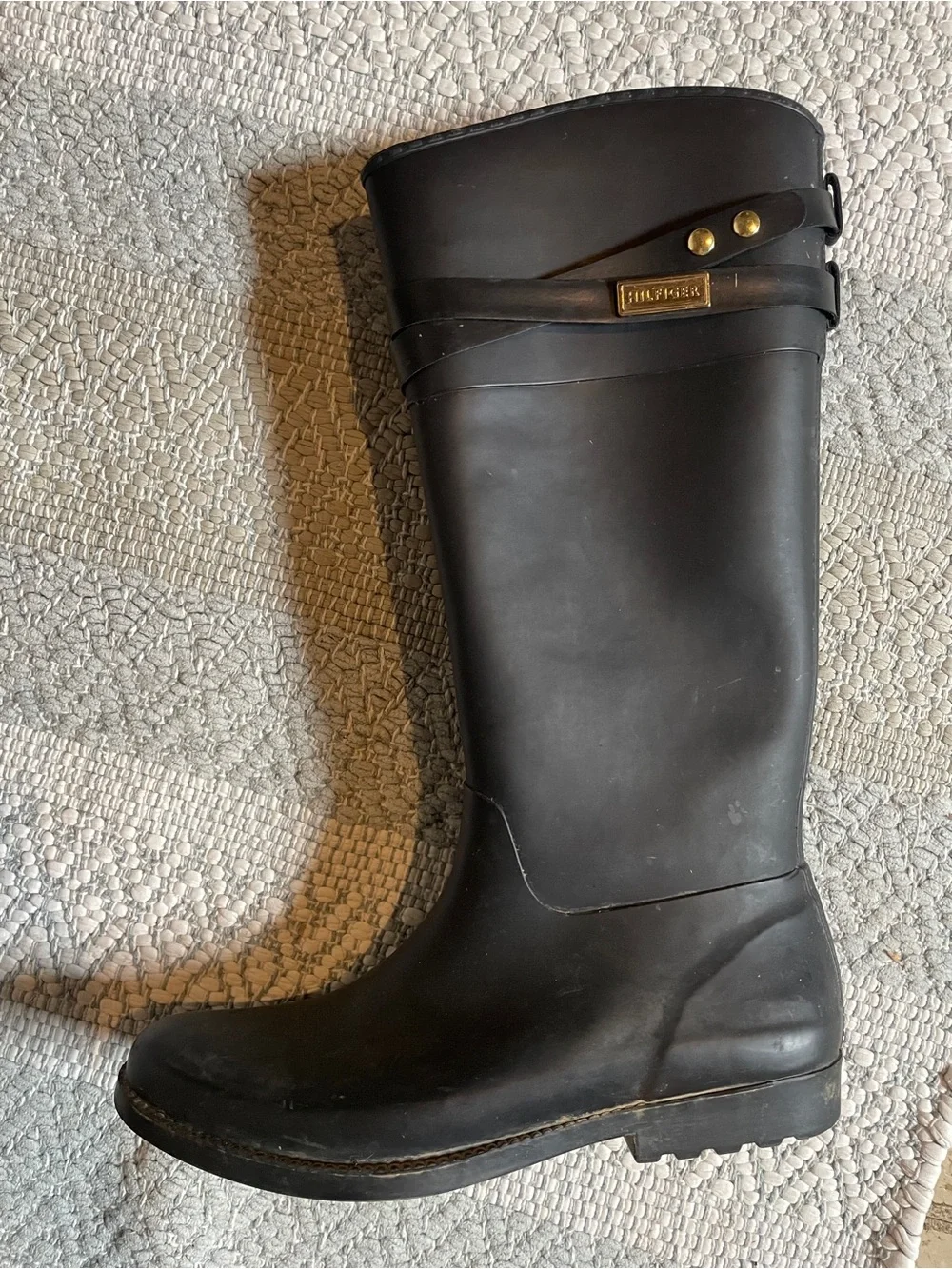 Tommy Hilfiger Women’s Rubber Tall Rain Boots